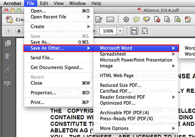 save editable pdf for mac app
